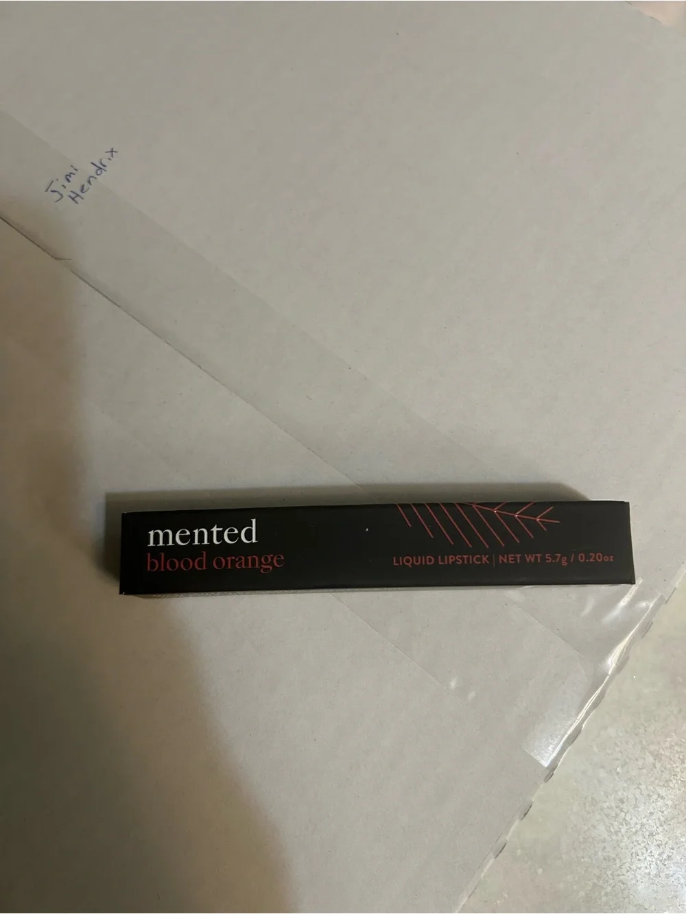 Mented Blood Orange Liquid Lipstick 5.7g/0.20oz new full size